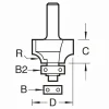 Abrundfräser HM Z2