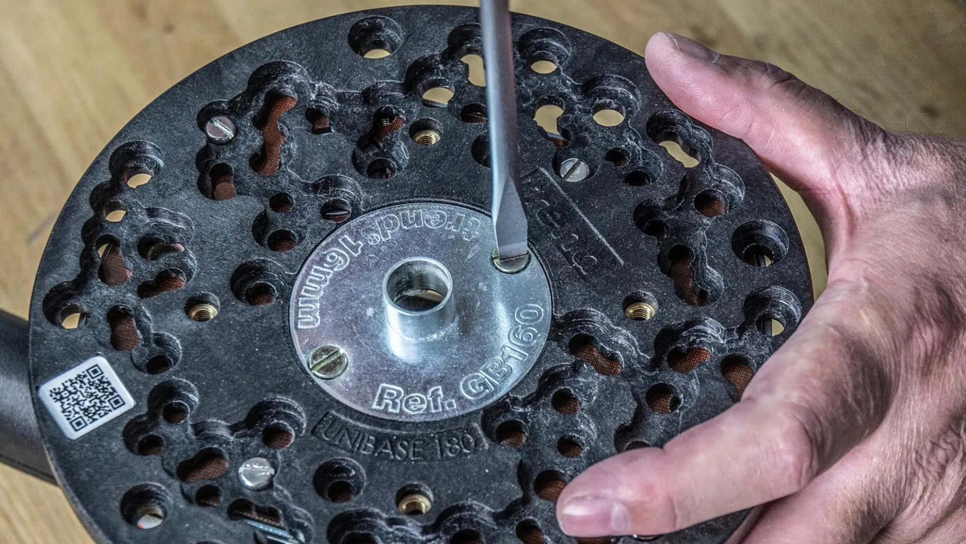 Adapterplatte für Oberfräsen UNIBASE-180