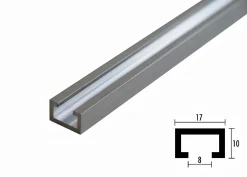 Aluminium-Profilschiene 800 mm