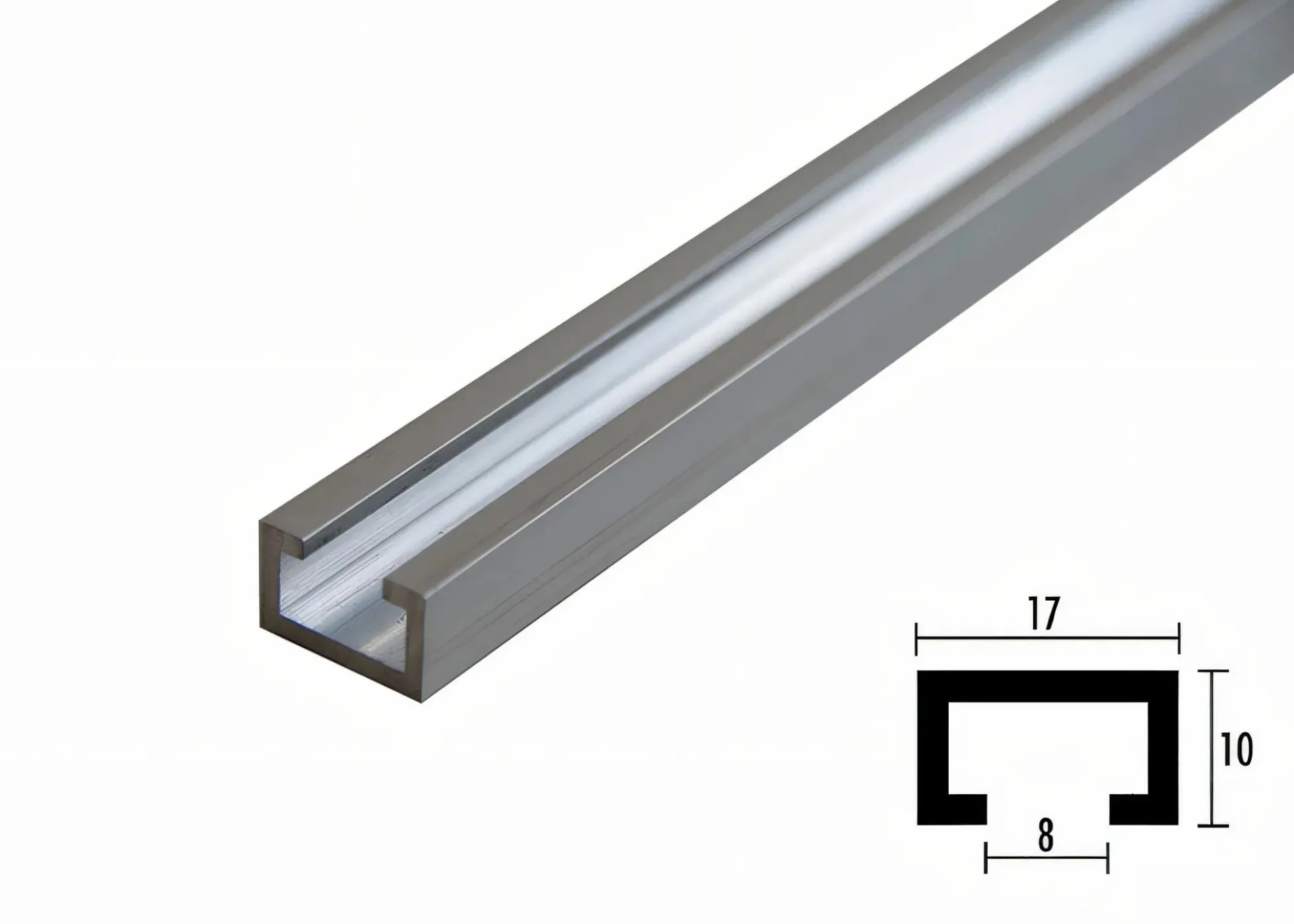Aluminium-Profilschiene 1200 mm