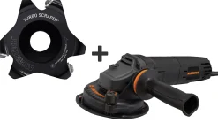 Arbortech SET Power Carving Unit und TURBO Scraper