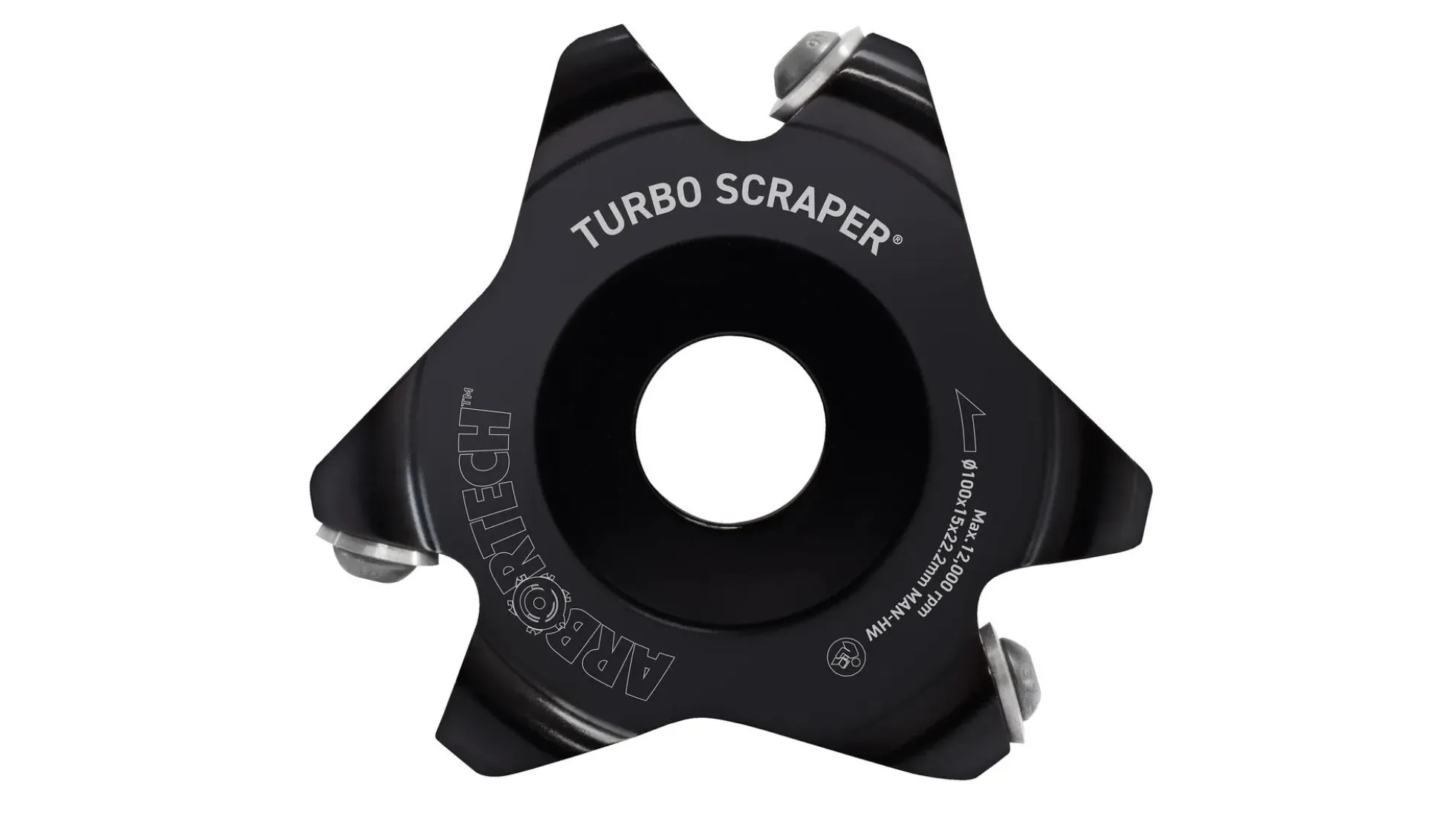 Arbortech SET TURBO Plane + Ball Gouge + TURBO Scraper