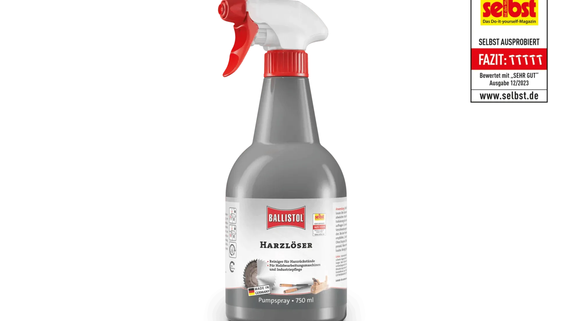 Ballistol Harzlöser Pumpsprüher, 750 ml