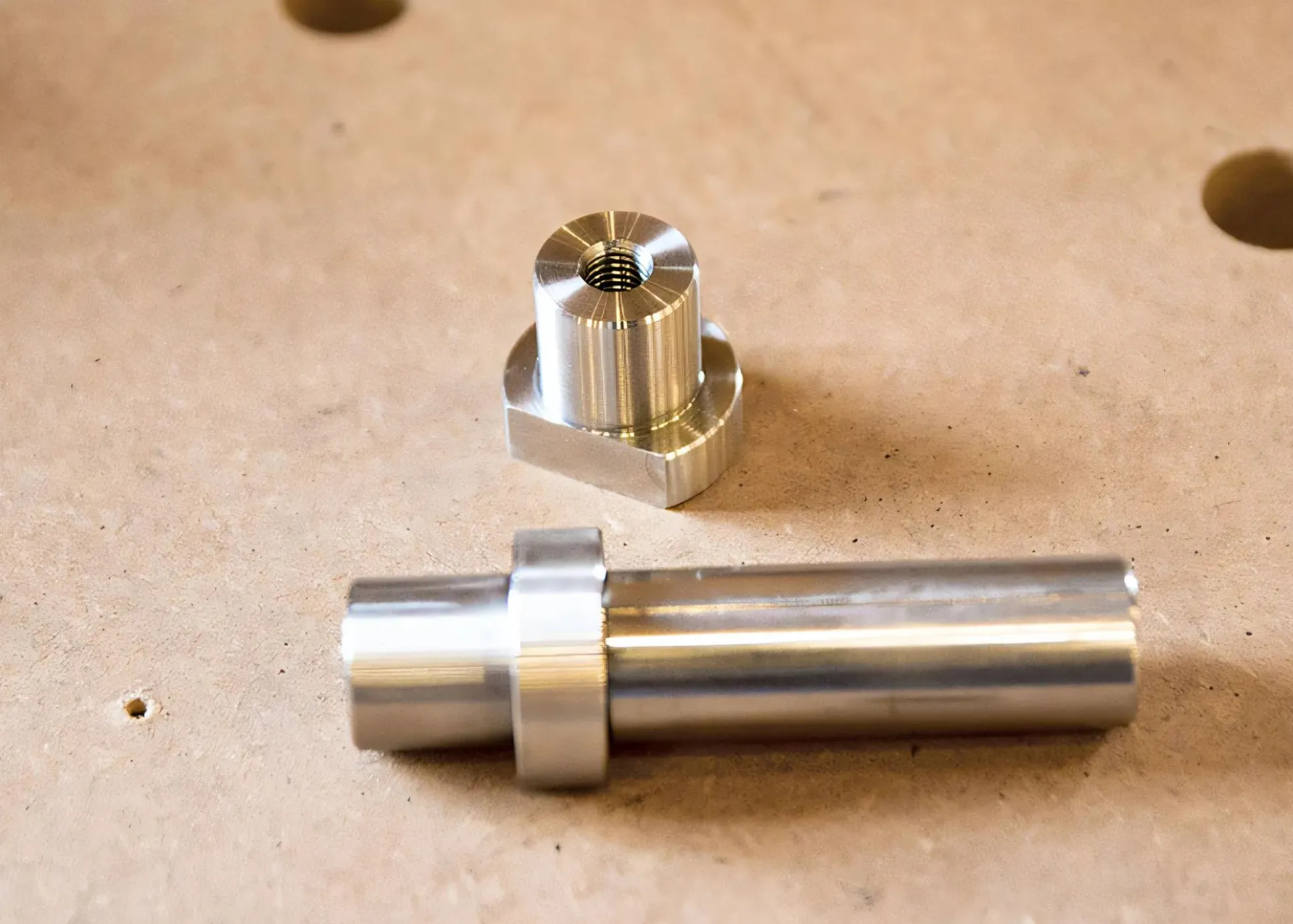 Bankhaken Edelstahl Ø 20 mm - 1 Paar