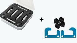 Bankhaken-Set inkl. Anschlaghaken Vario-Hook