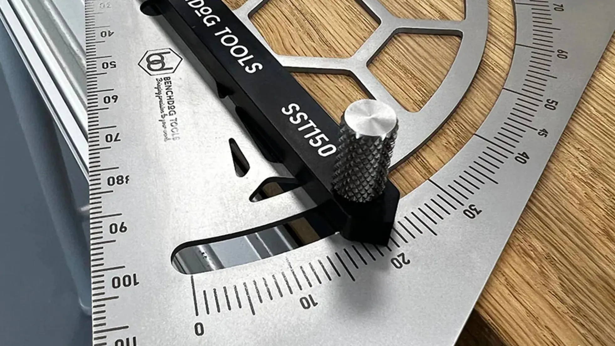 Benchdog Tools Edelstahl Anreißwinkel-Set im Systainer