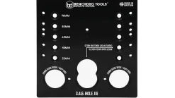 Benchdog Tools MFT Frässchablone 346 Quad Hole Jig MK4