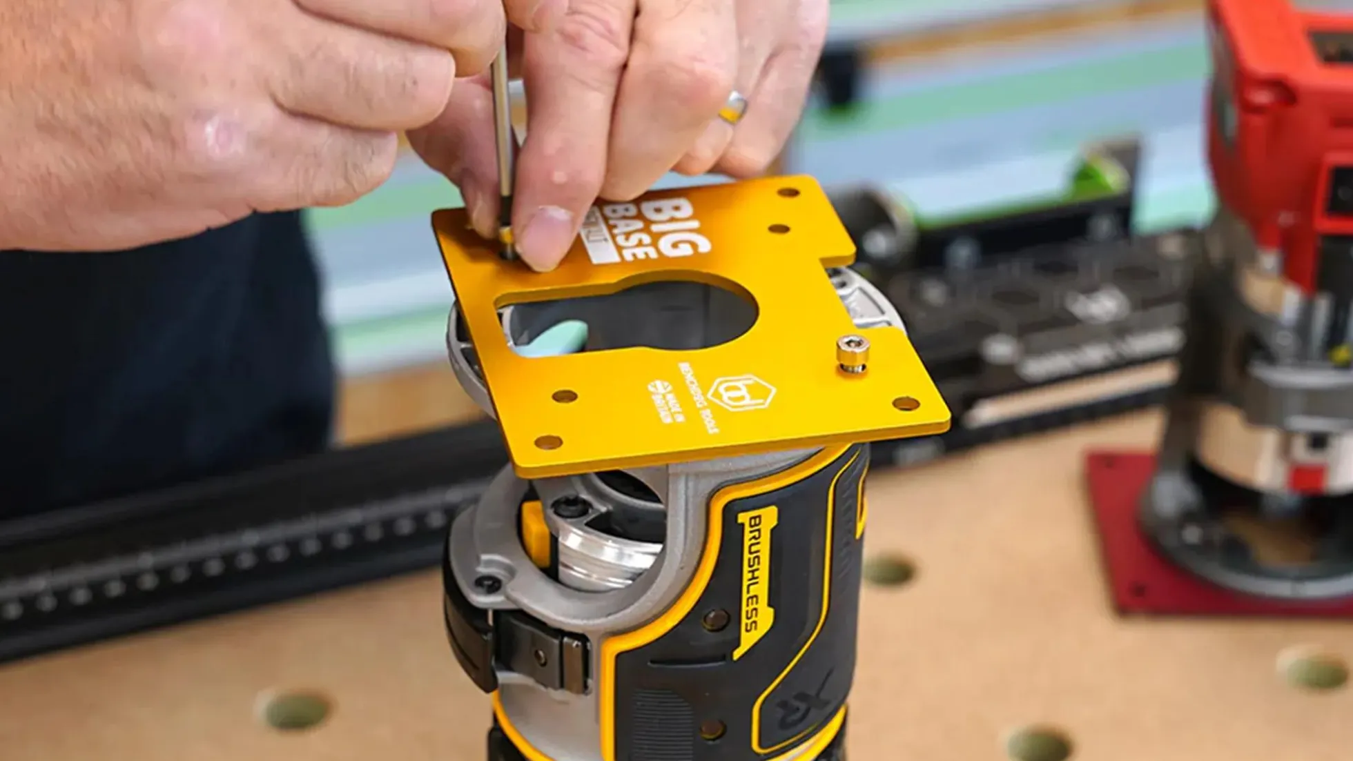 Benchdog Tools Oberfräsen Big Base Komplettset im Systainer Bosch