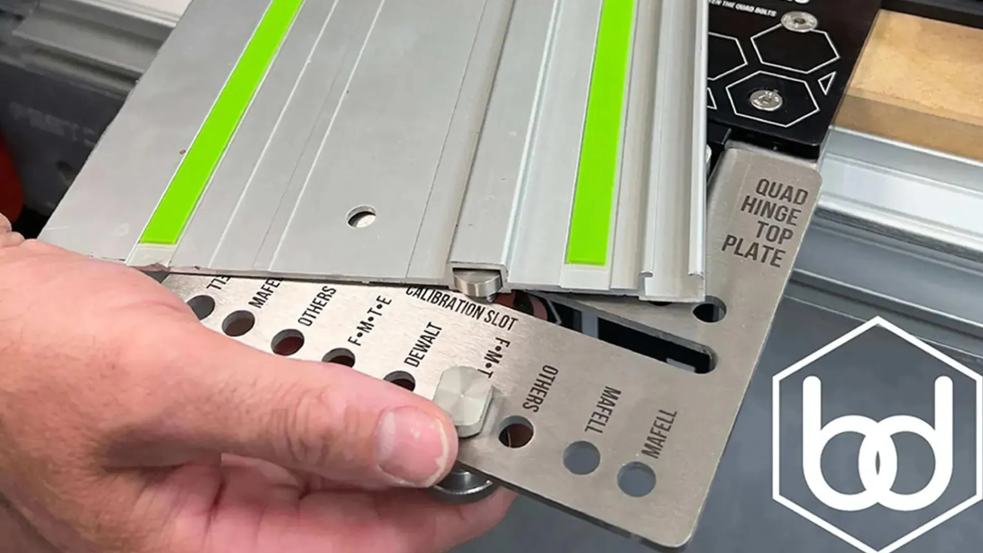 Benchdog Tools Quad MFT Führungsschienen-System MK4 Hole Jig - Festool