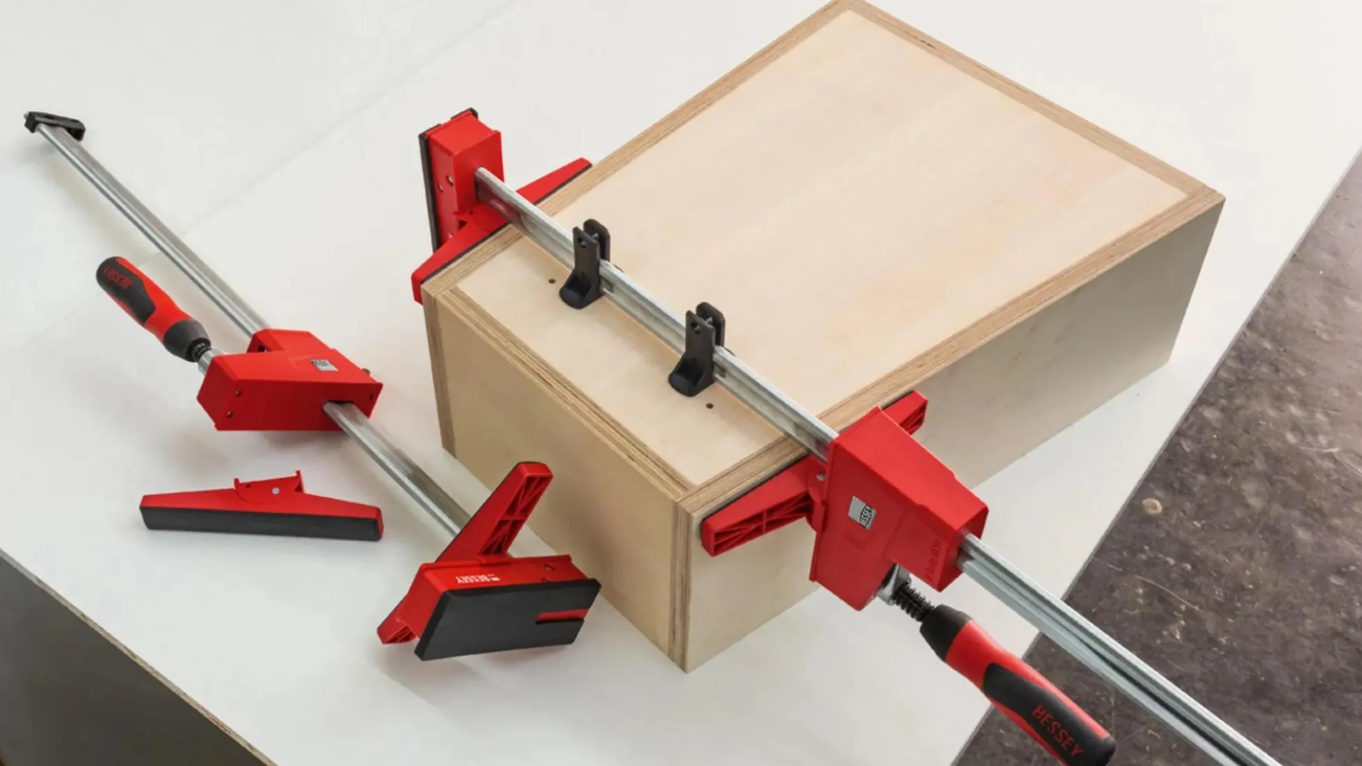 Bessey Adapter Korpuszwinge KR-AS, schwenkbar