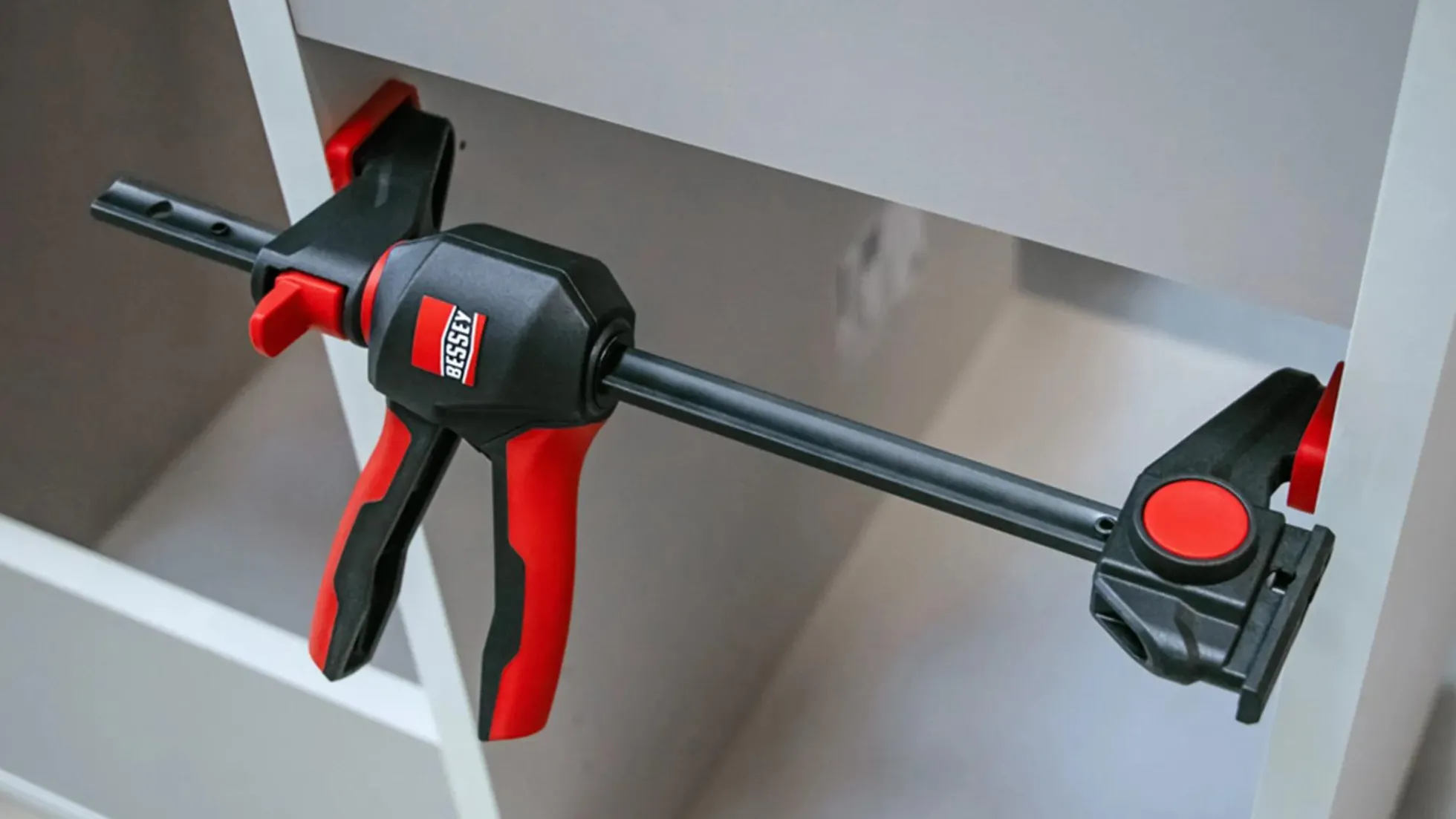 Bessey Einhand-Tischzwinge 360 /2er SET+Adapter