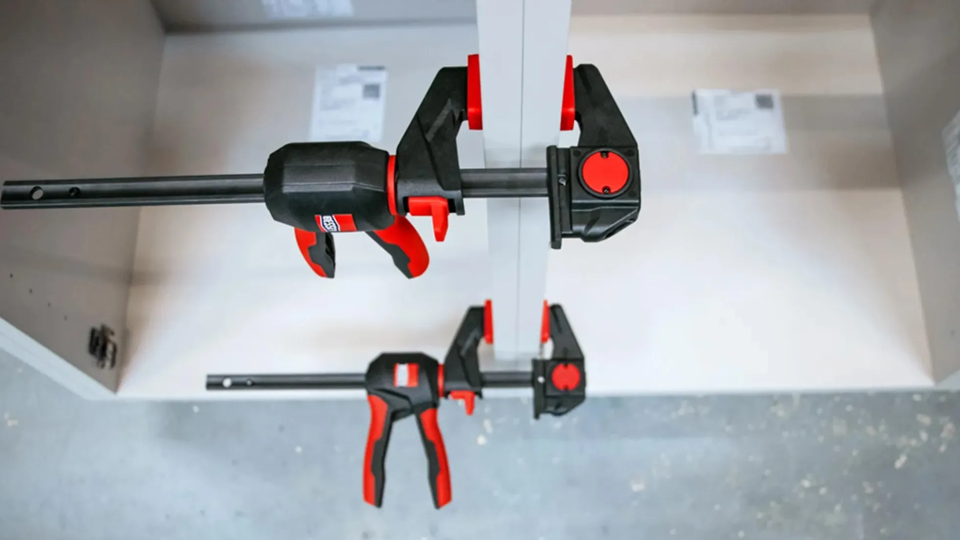 Bessey Einhand-Tischzwinge 360 /2er SET+Adapter