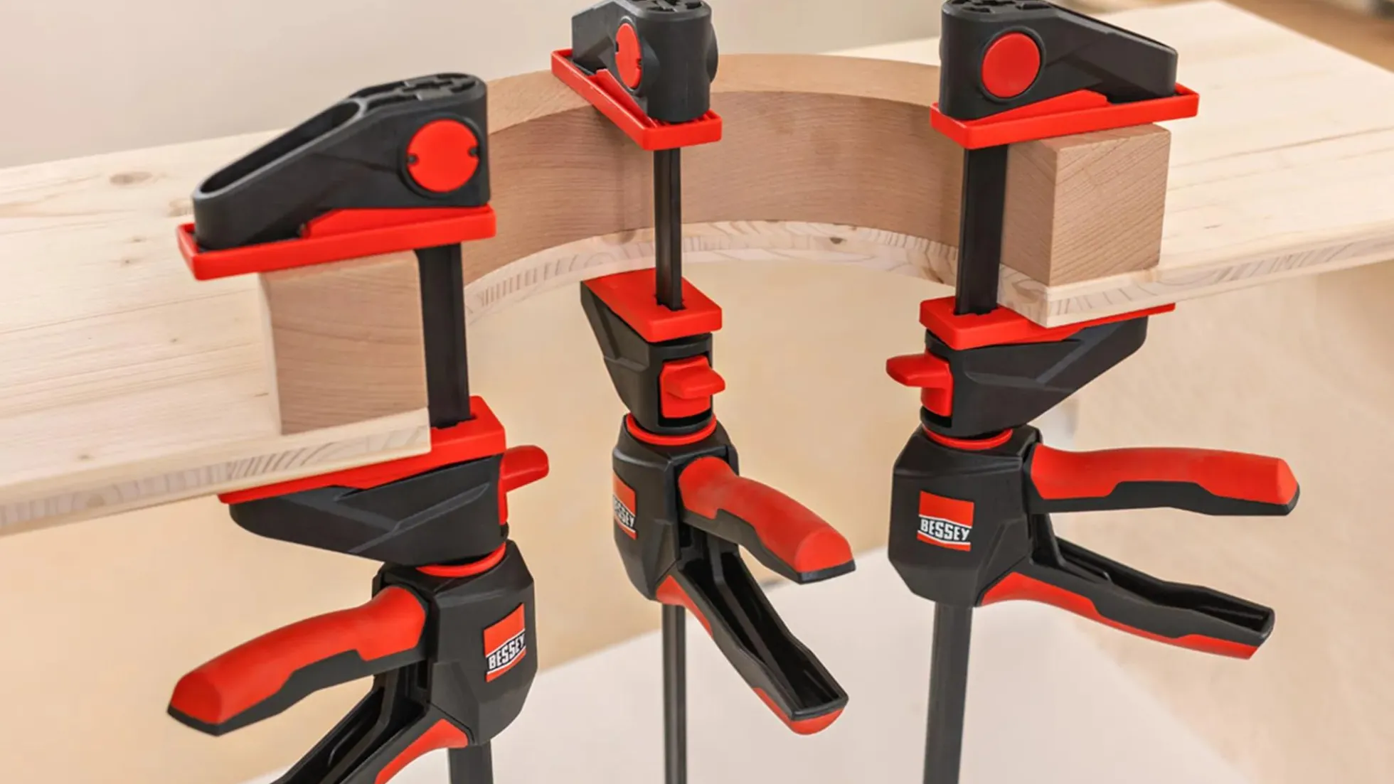 Bessey Einhandzwinge mit drehbarem Griff EZ360-15 (1 St.)