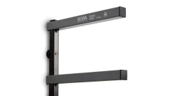 BORA Kragarmregal 6 Etagen schwarz / grau