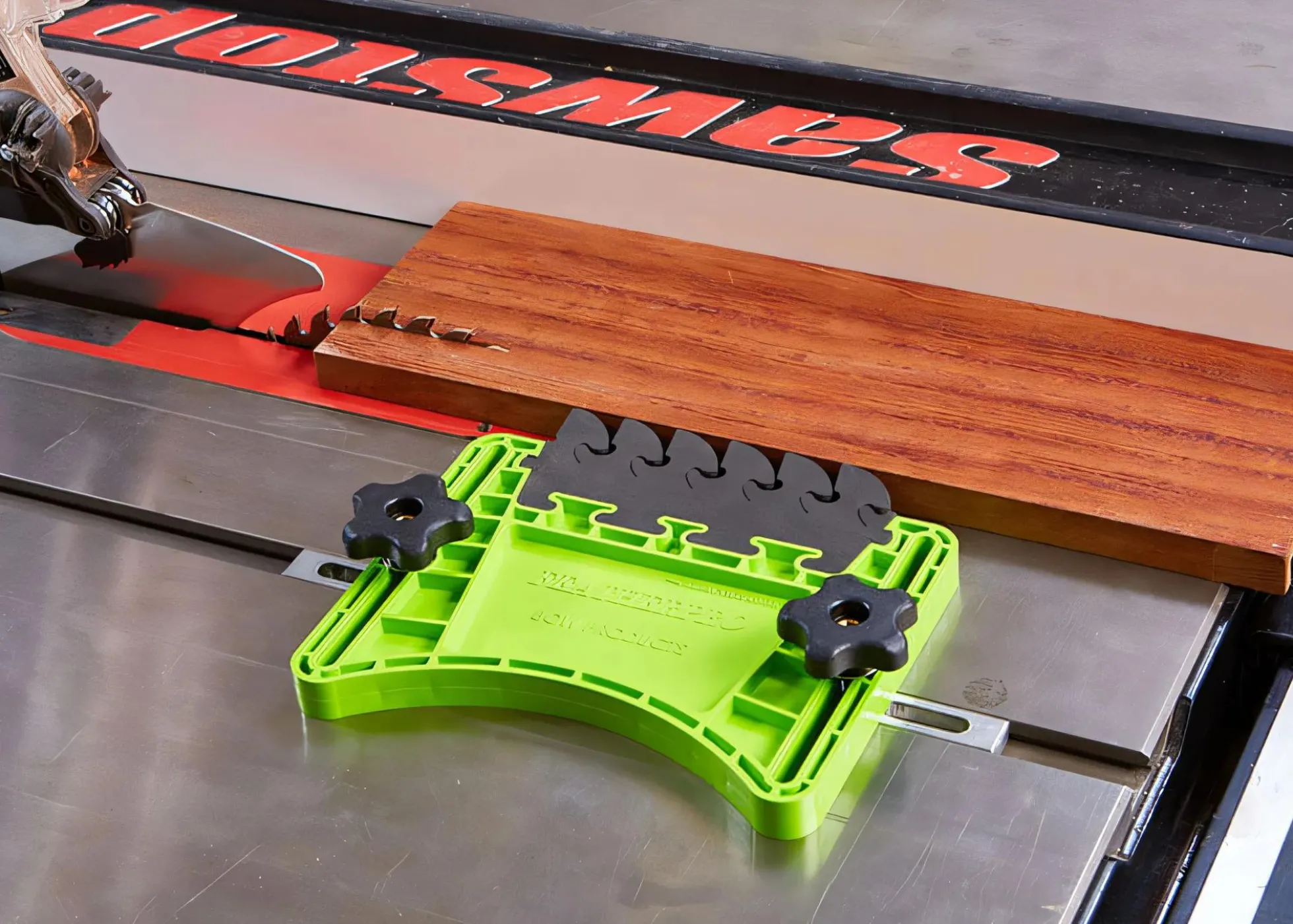 BOW Druckkamm FeatherPRO für Frästische und Tischsägen