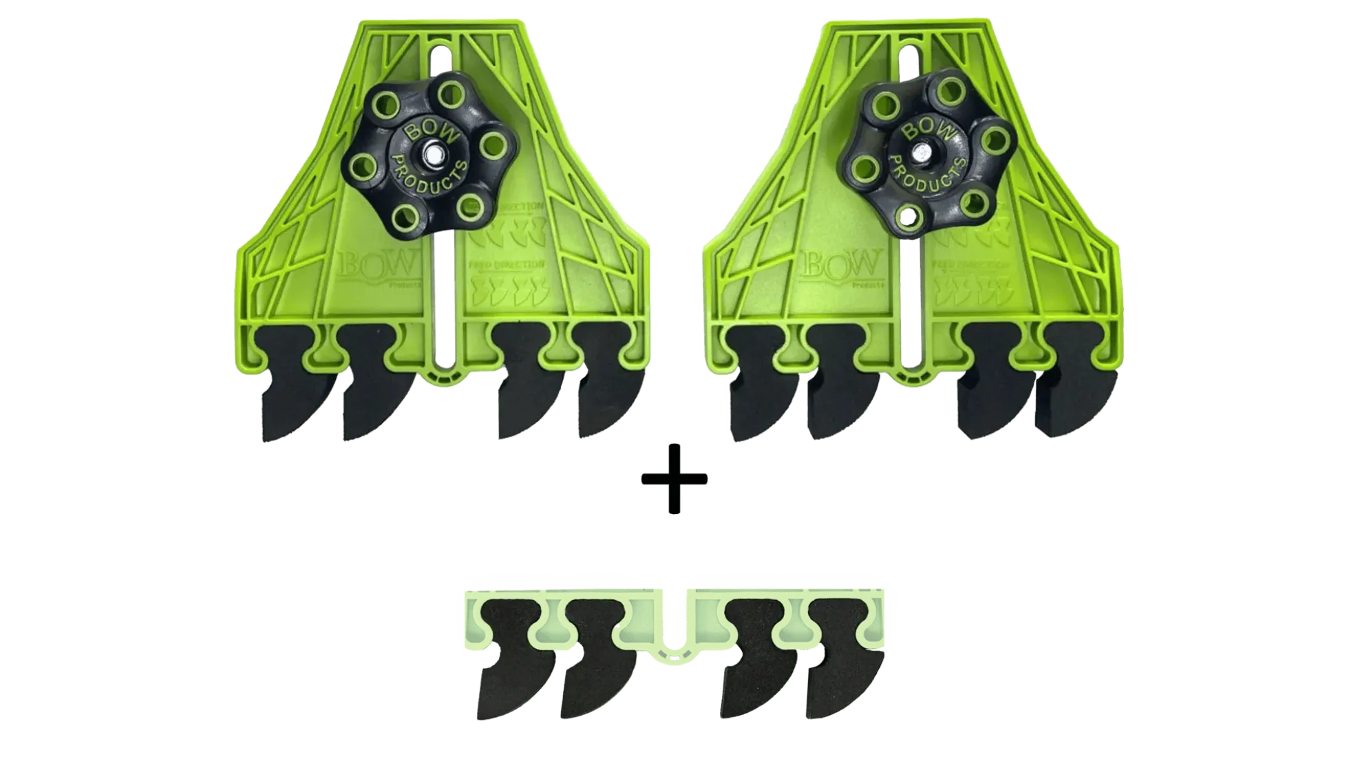 BOW FencePRO Druckkamm - 2 Stück inkl, Ersatzfedern