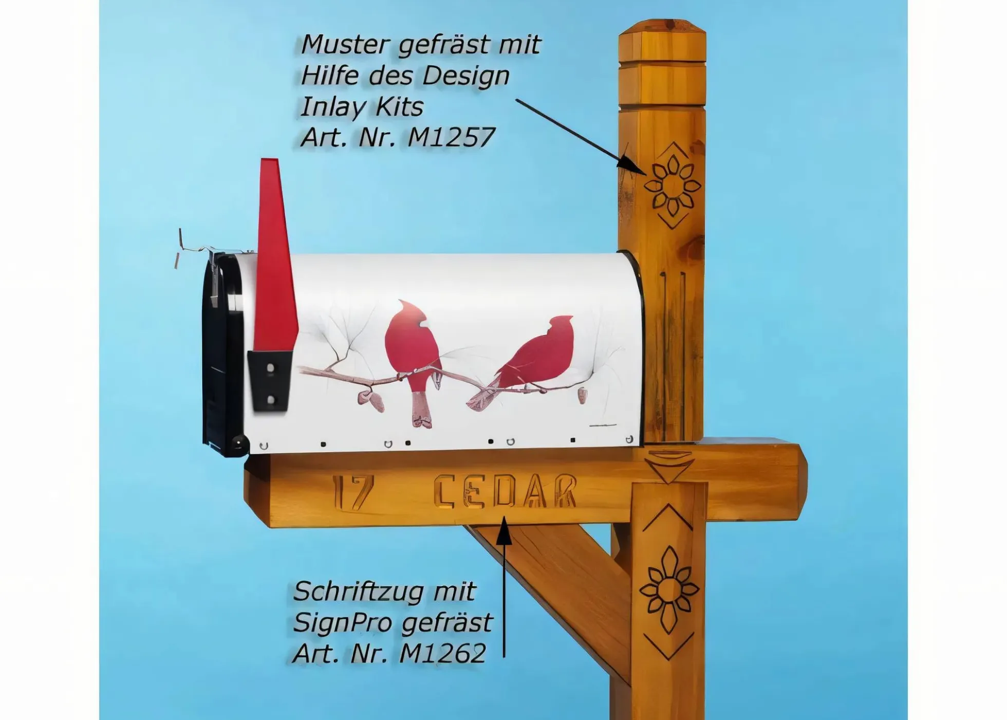 Buchstaben- & Zahlen-Frässchablonen