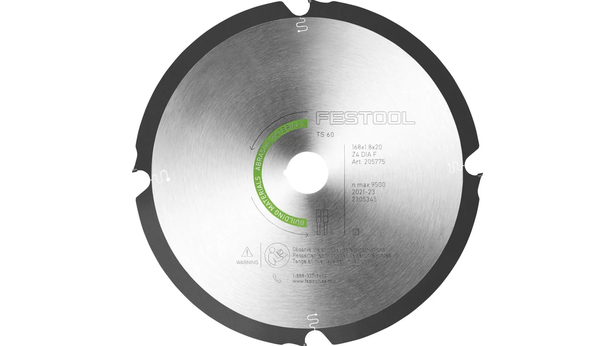 Diamant-Kreissägeblatt DIA 168x1,8x20 F4