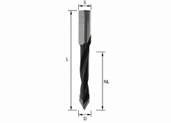 Durchgangsbohrer HW (HM)