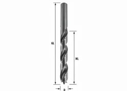 ENT Holzspiralbohrer HSS-G Ø 9,0 mm
