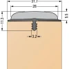Ergosoft Stegkante Weiß 31,7 x 5,5 mm - 1 Meter