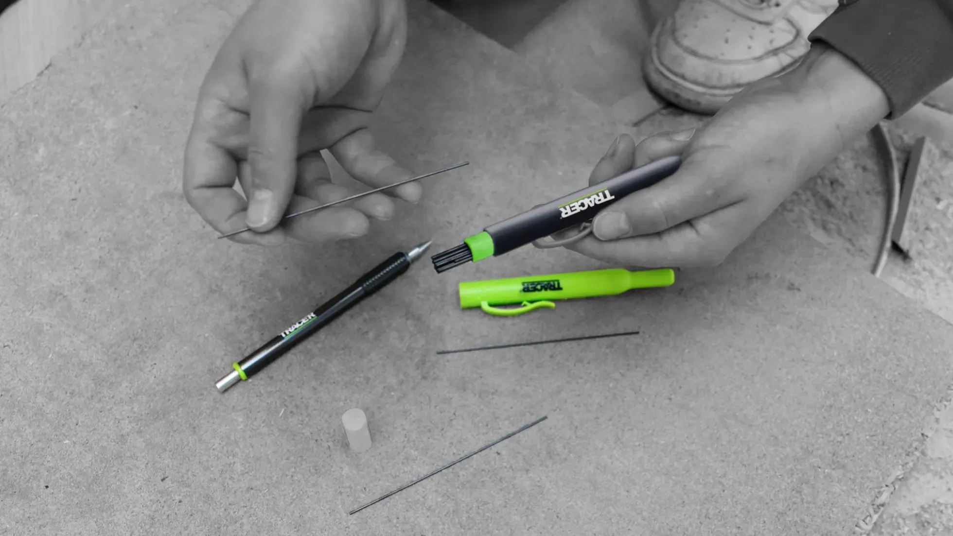 24 Ersatzminen für TRACER Pro Präzisionsbleistift