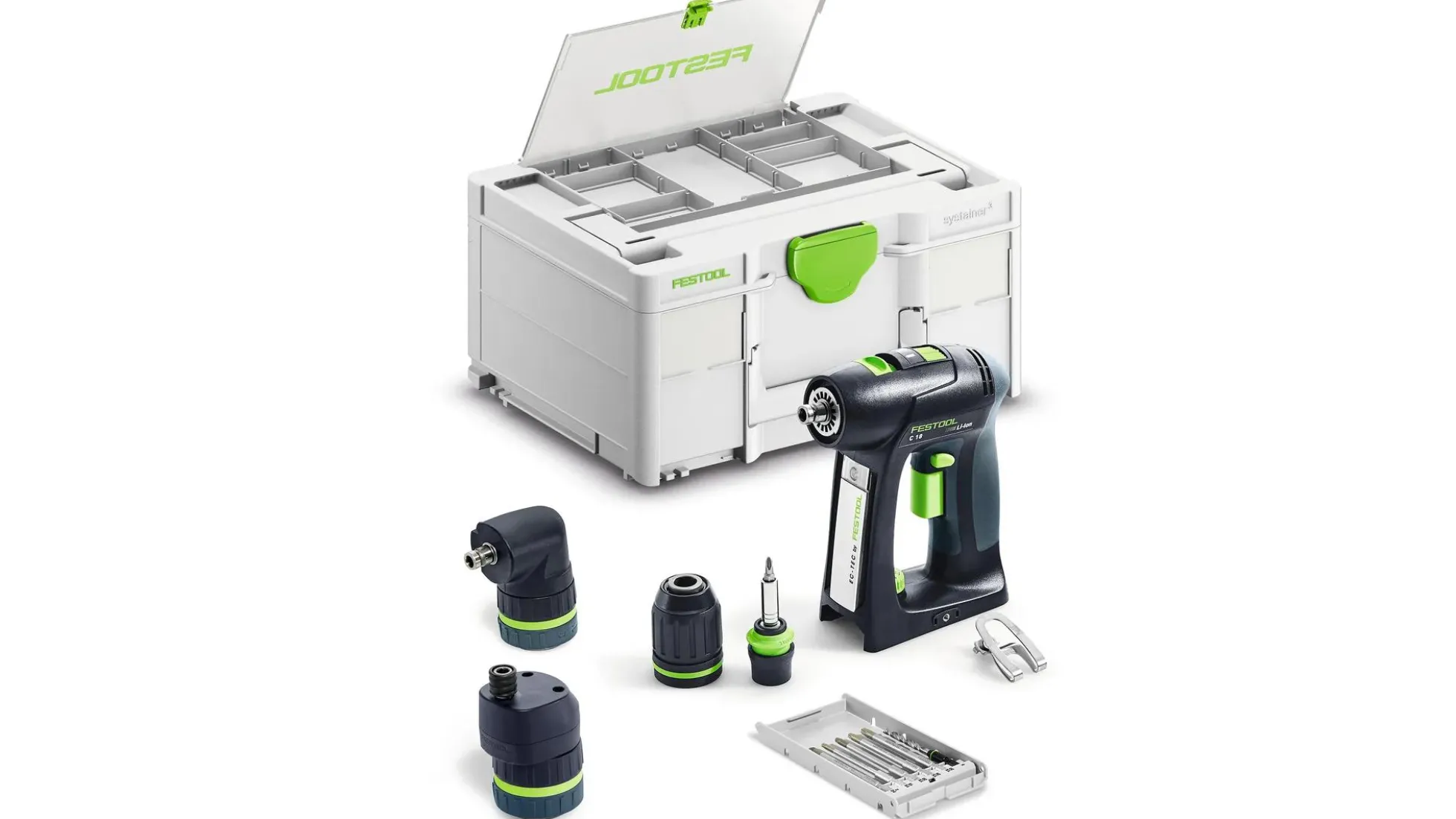 Festool Akku-Bohrschrauber C 18 Basic-Set