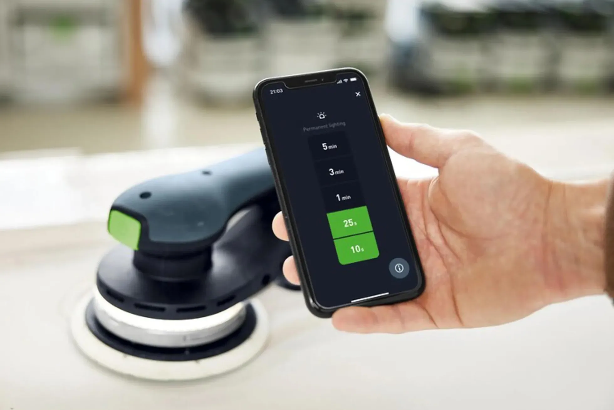 Festool Akku-Exzenterschleifer ETSC 2 150-Basic