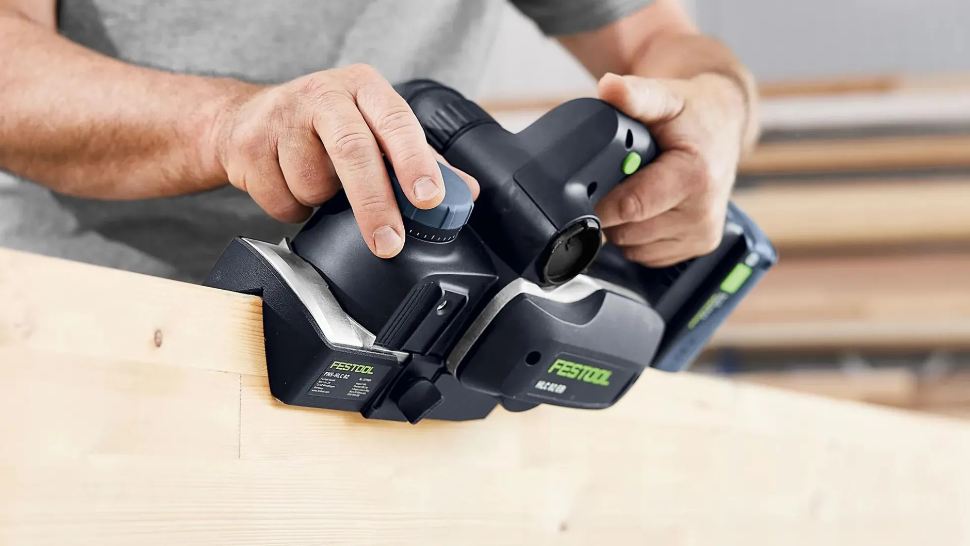 Festool Akku-hobel HLC 82 EB-Basic