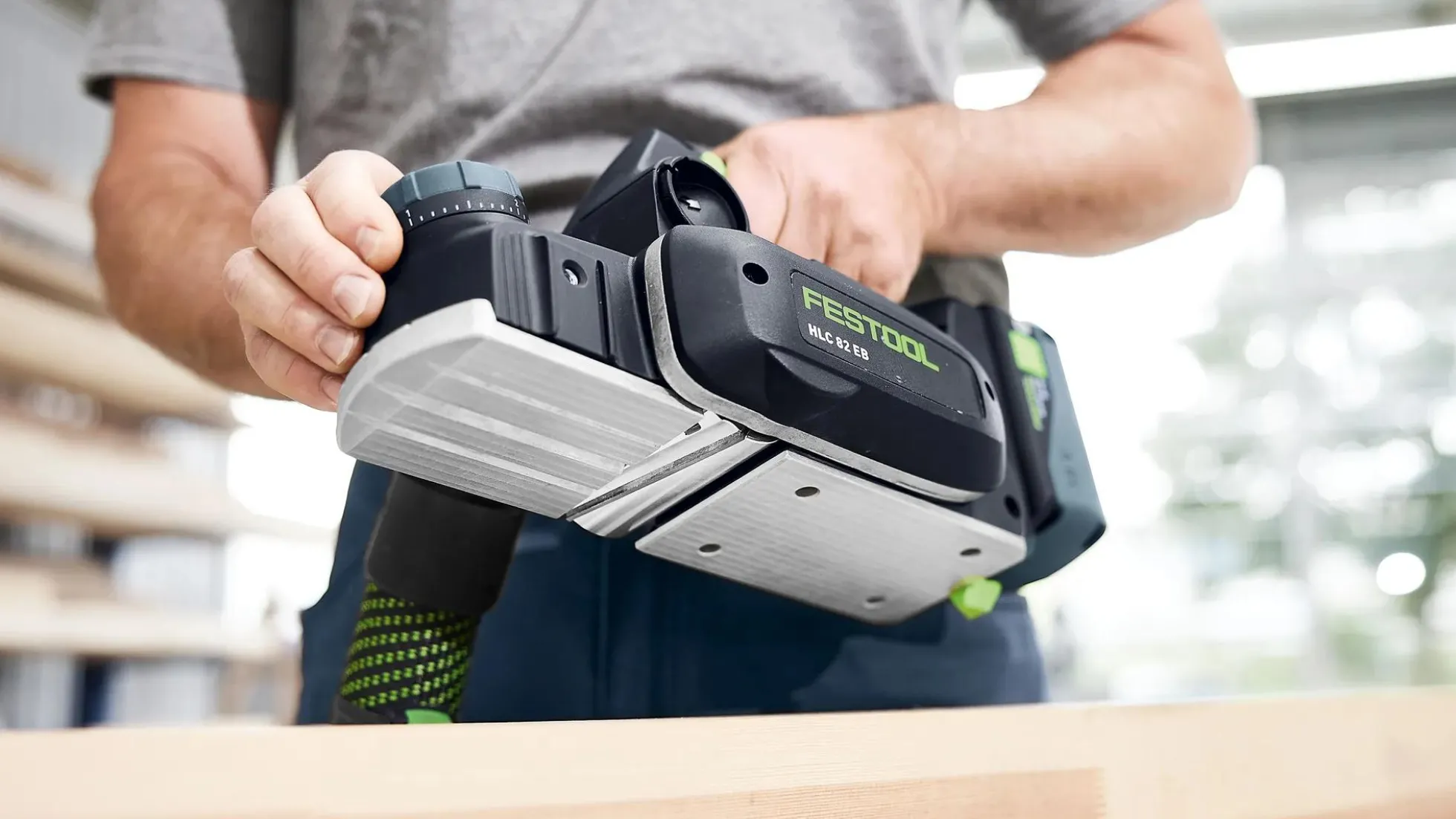 Festool Akku-hobel HLC 82 EB-Basic