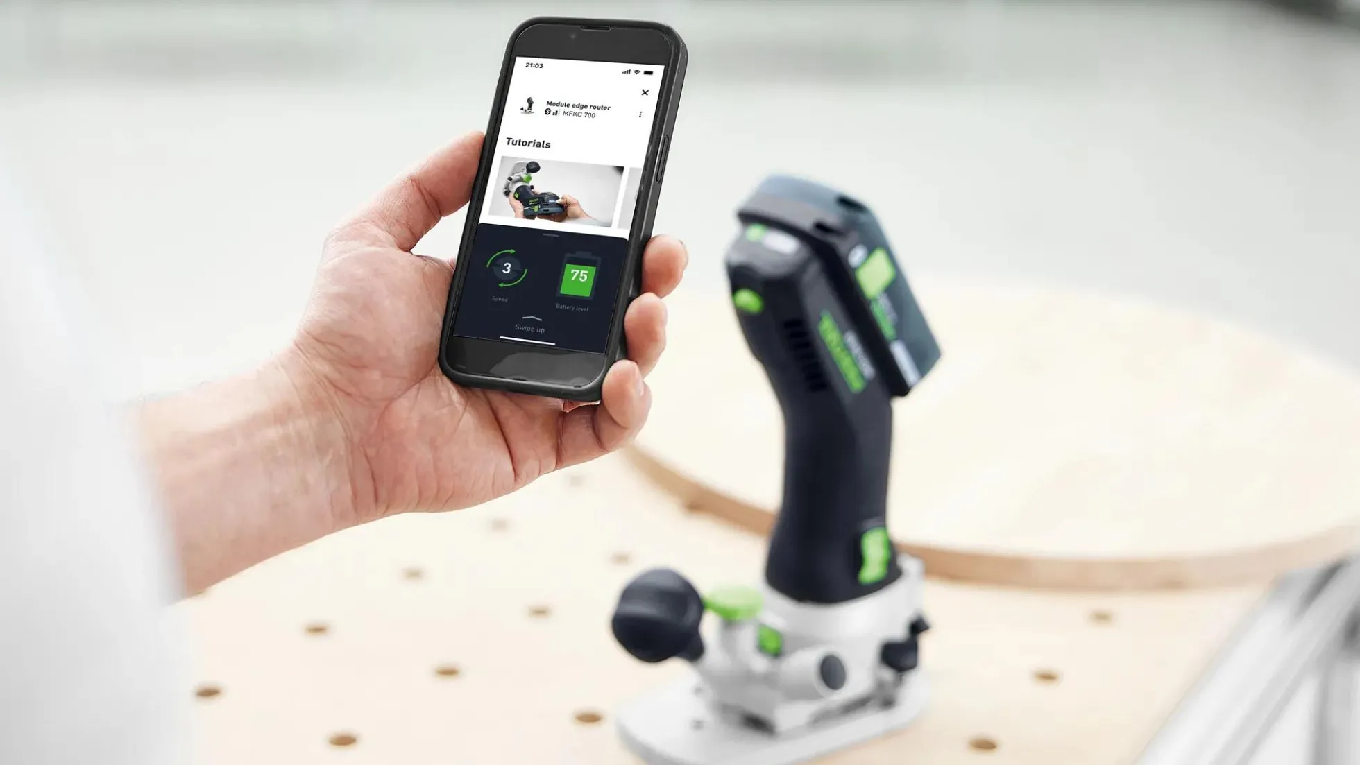 Festool Akku-Modul-Kantenfräse MFKC 700 EB-Basic