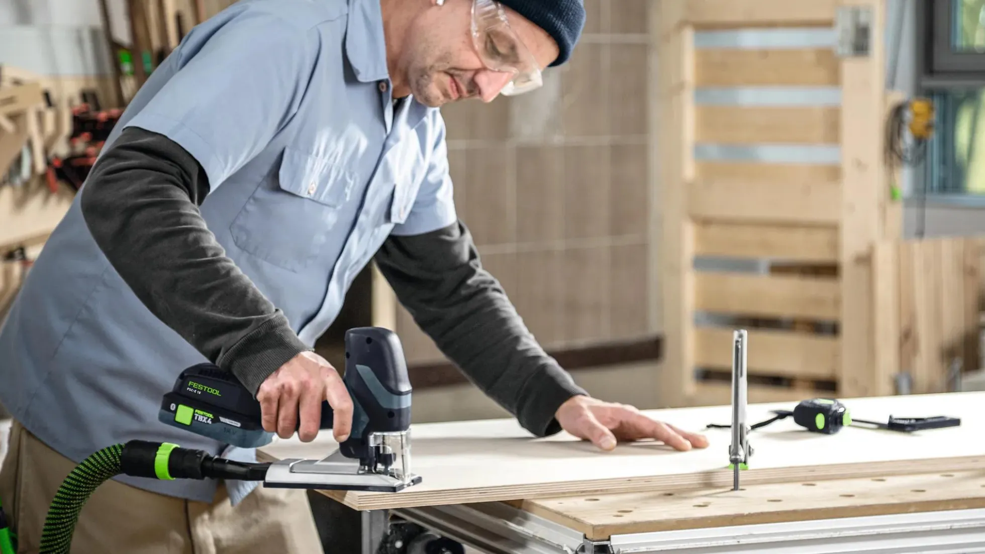 Festool Akku-Pendelstichsäge PSC-E 18 EB-Basic