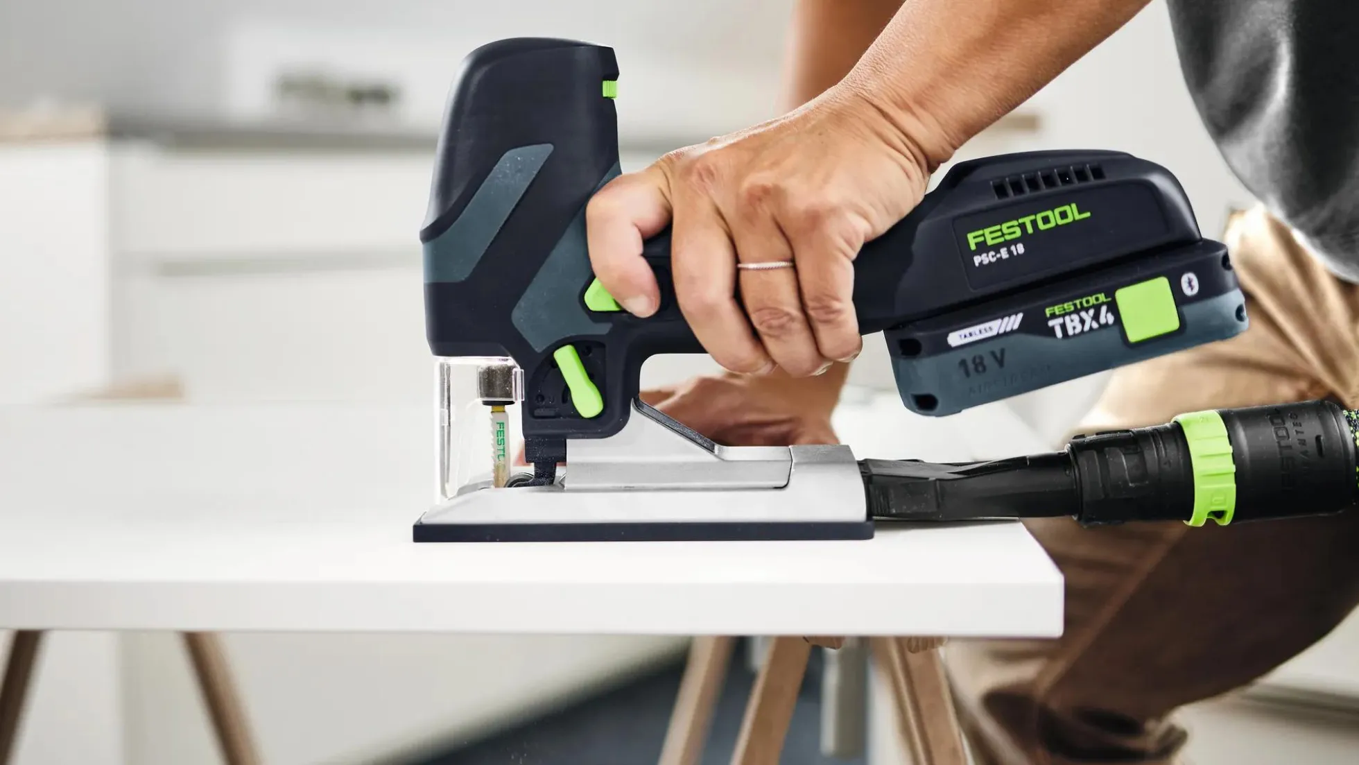 Festool Akku-Pendelstichsäge PSC-E 18 EB-Basic