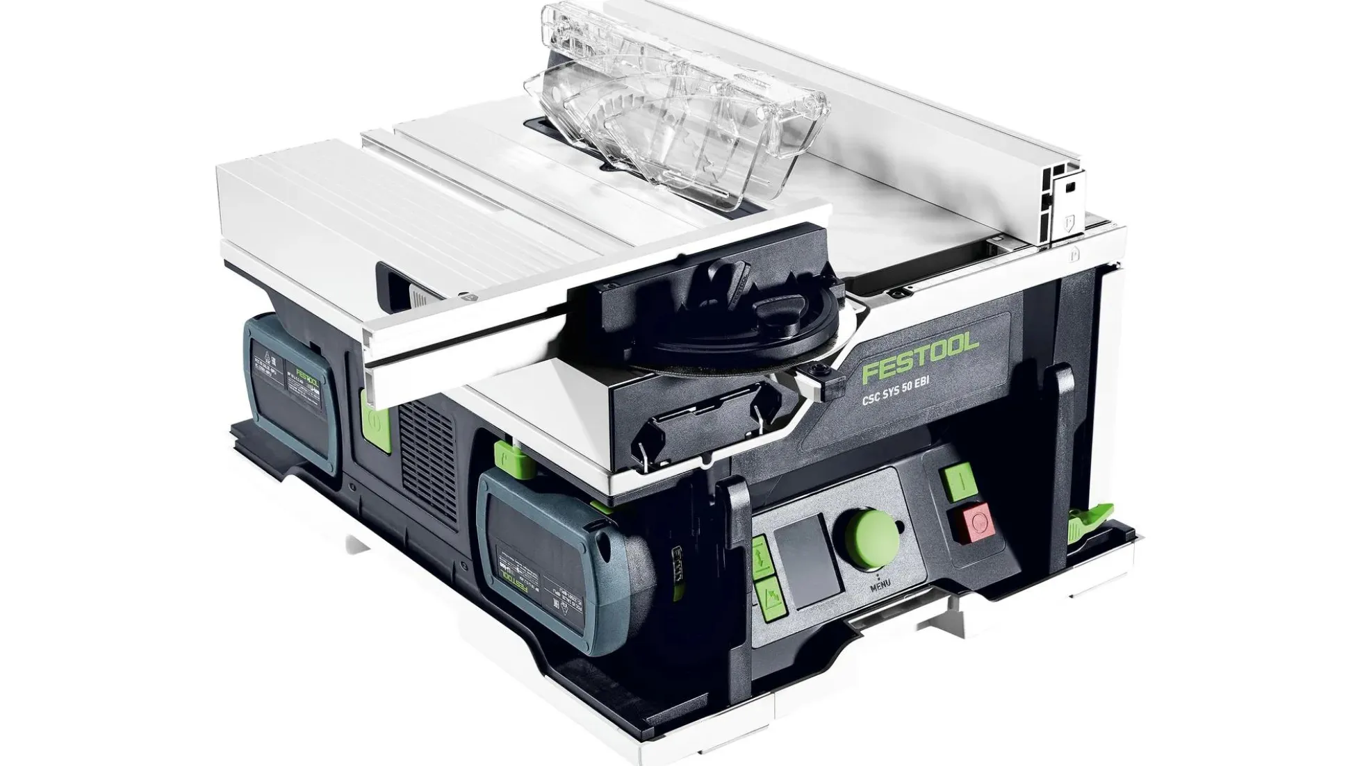 Festool Akku-Tischkreissäge CSC SYS 50 EBI-Basic