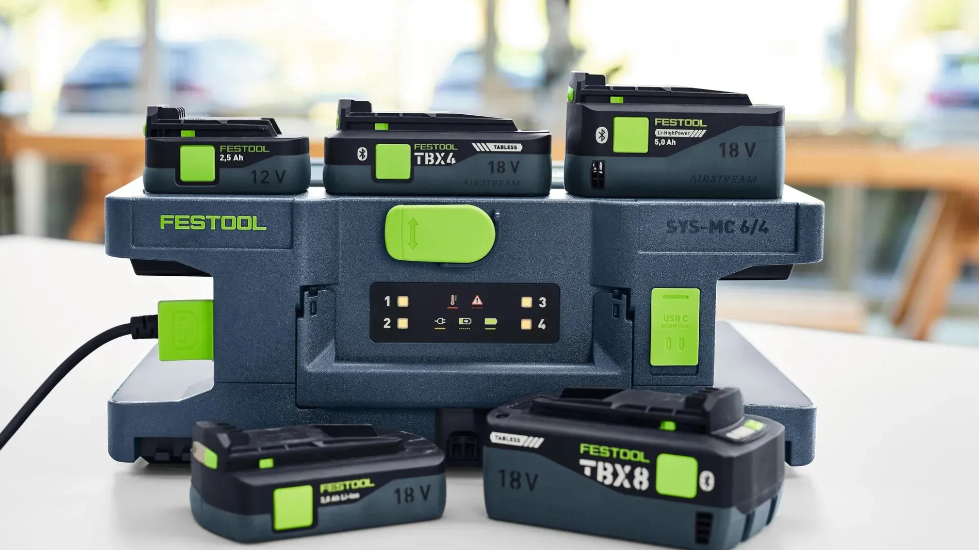 Festool Schnellladegerät SYS-MC 6/4