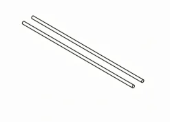 2 Führungsstangen D 8 für FMR3000