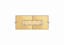Flachdübelfräser-Set HW (HM)