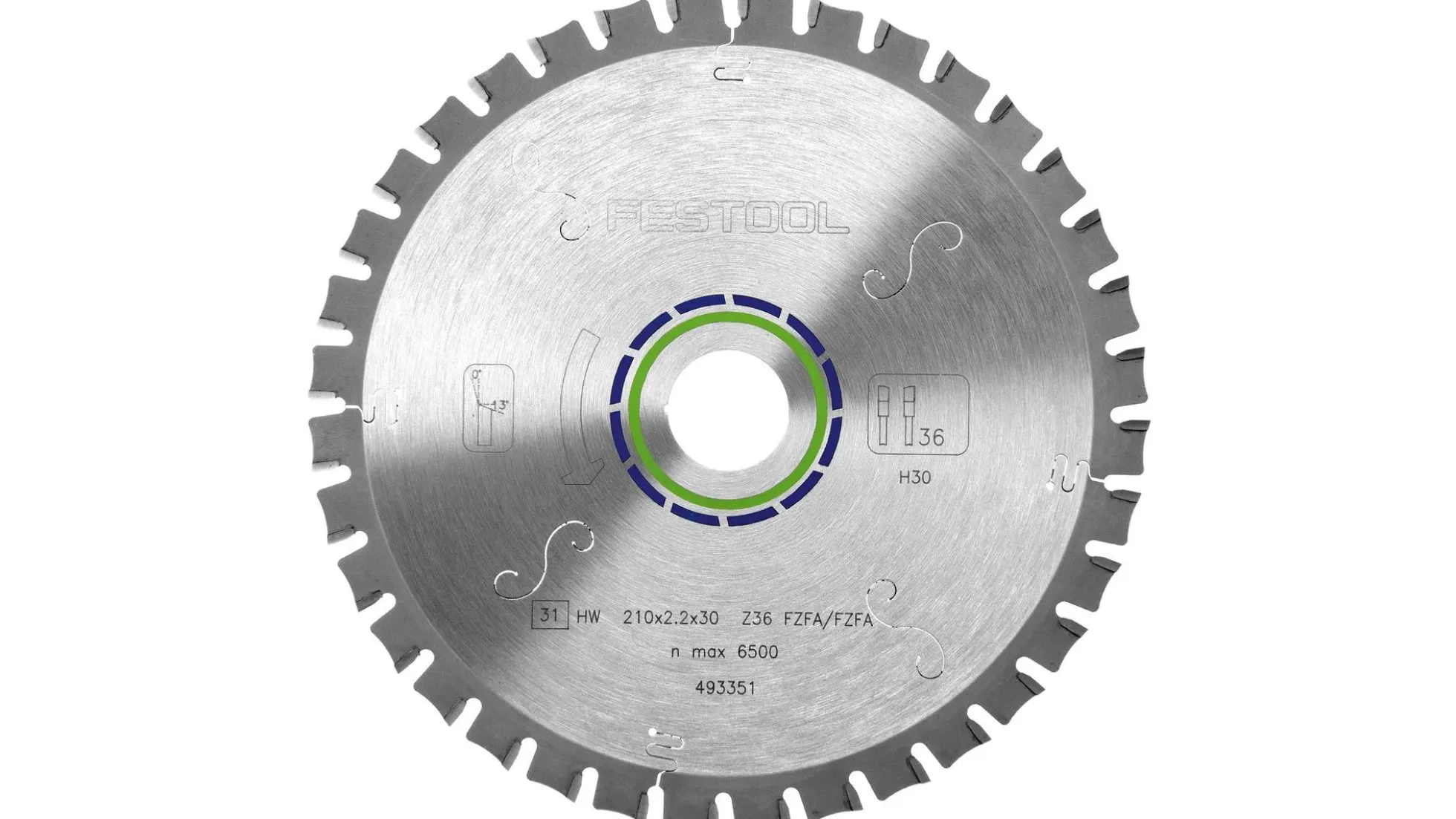 Flachzahn-Sägeblatt 210x2,2x30 F36