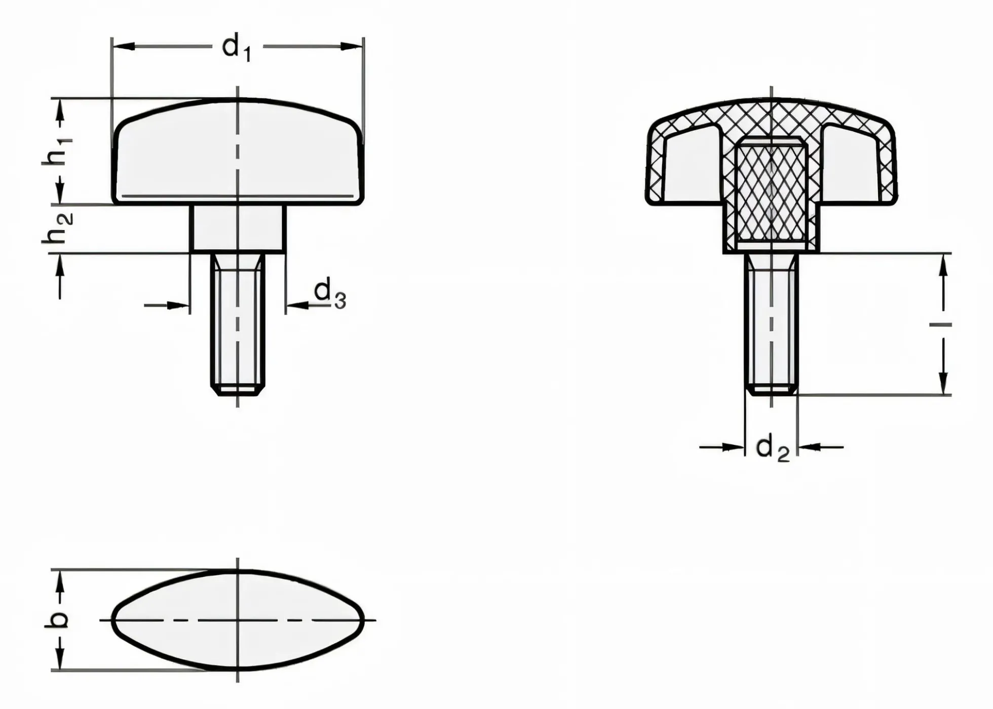 Flügelschraube M6