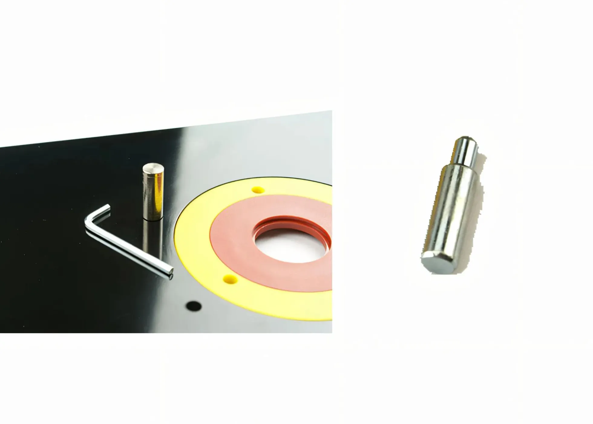 Freifräsanschlag-Pin mit 1/4-Zoll-Gewinde