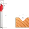 freud V-Nutfräser D9,5 S8 90°