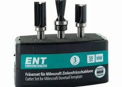 Fräser-Set für Zinkenfrässchablone Template Master