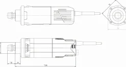 Fräsmotor Suhner UAK 30 RF