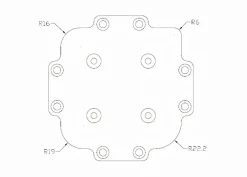 Frässchablonen Set für Außenradius