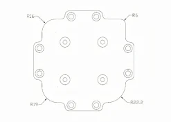 Frässchablonen Set für Außenradius
