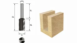 Frässchablonen-Set MFT inkl. Nutfräser und Bankhaken