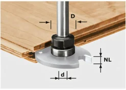 Frässpindel S8 1,5-5 KL16