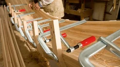 Ganzstahl-Schraubzwinge GZ-2K 160/ 80