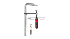 Ganzstahl-Schraubzwinge mit Klappgriff GZ40-12KG 400/120