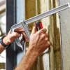 Ganzstahl-Schraubzwinge mit Klappgriff GZ60-12KG 600/120